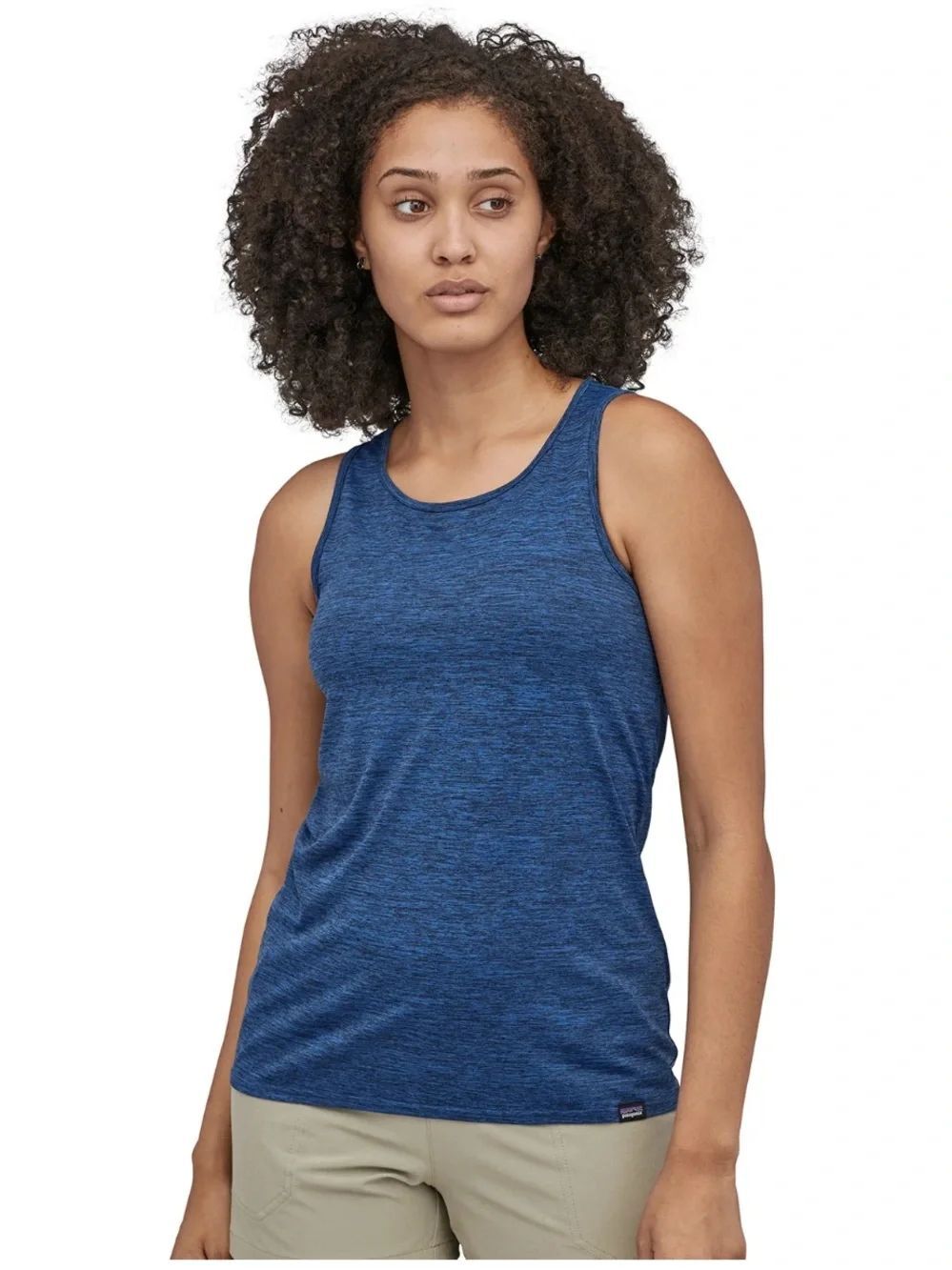 Patagonia Blue Heathered Capilene Cool Daily Stretch Performance tank  size S.